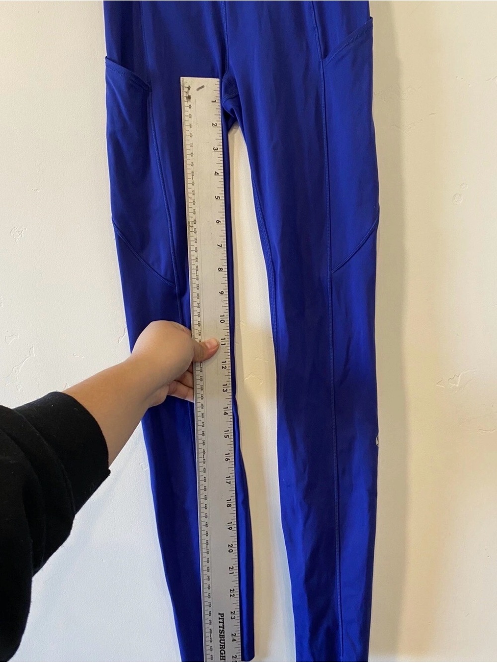 Lululemon Fast Free tight 24” Larkspur Blue Size 2 Lleggings nulux Gym Yoga - Picture 2 of 5